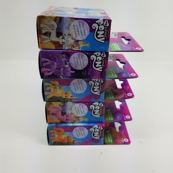 My Little Pony Action figures cake decorations set aproximately 2" = or - - Picture 12 of 14